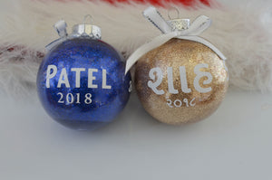 Handmade Personalized Christmas Ornament