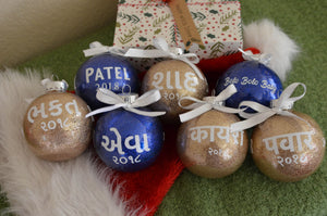 Handmade Personalized Christmas Ornament