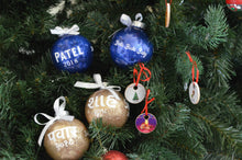 Load image into Gallery viewer, Handmade Personalized Christmas Ornament